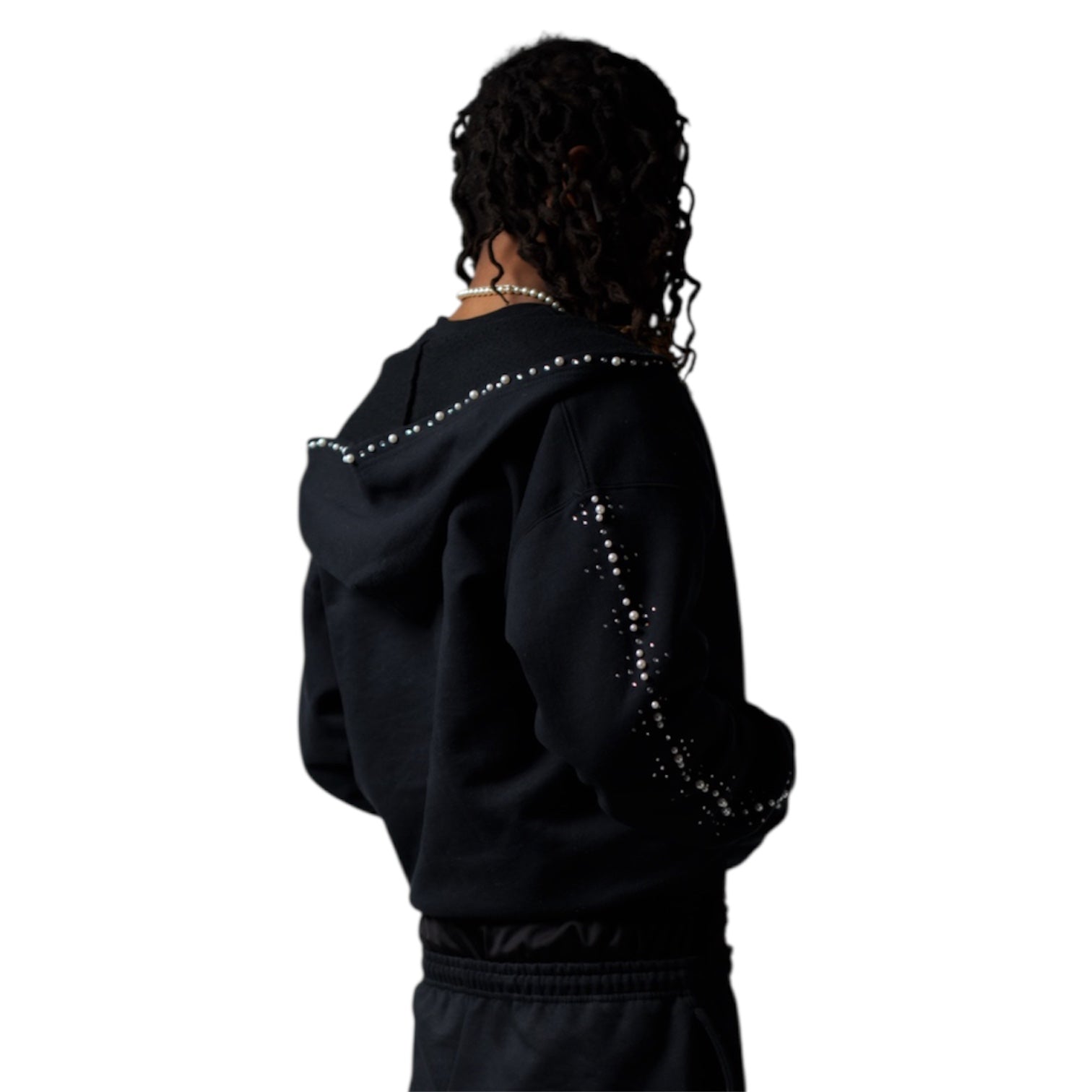 HEAVYWEIGHT PEARL EMBELLISHED JACKET